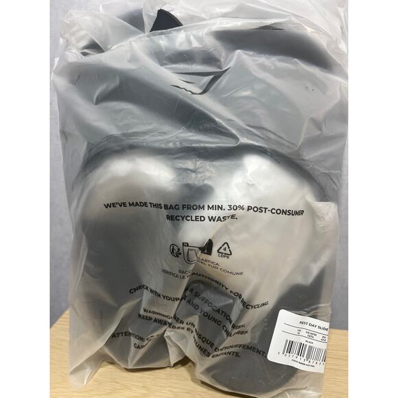 Gymshark Unisex Rest Day Slice Sandals Black Mens Size 13 Womens Size 14 - Picture 8 of 8